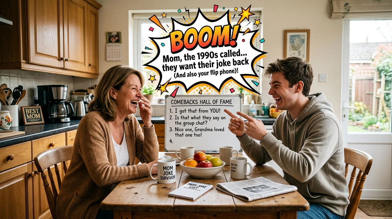 Best Comebacks for Mom Jokes Funny Replies