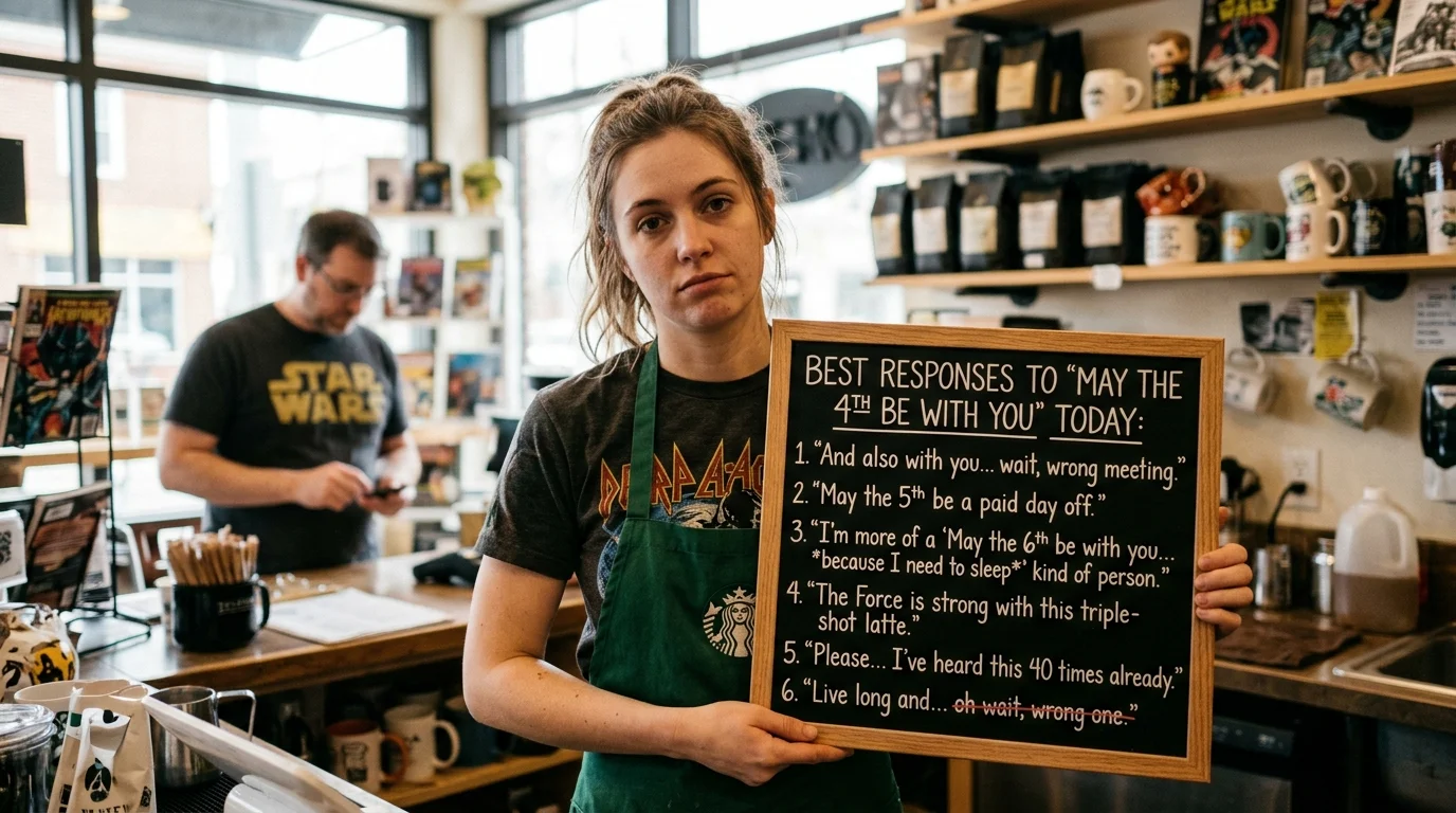 Best Responses to May the 4th Be With You Funny Replies