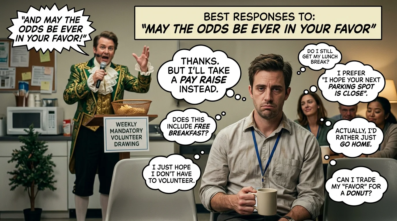 Best Responses to May the Odds Be Ever in Your Favor