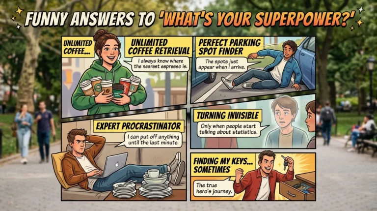 Funny Answers to Whatâs Your Superpower