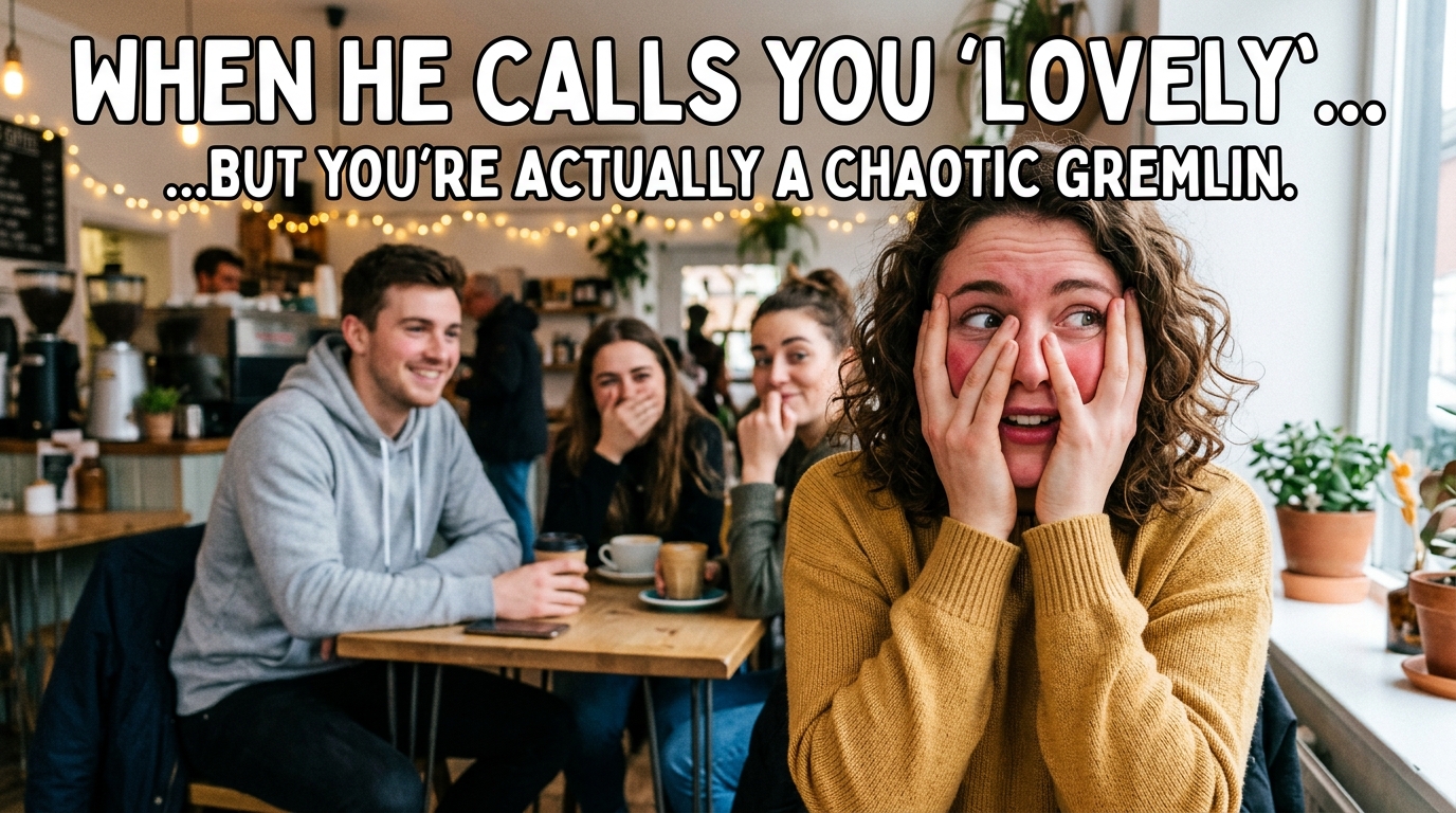 When a Guy Calls You Lovely in a Flirty Way