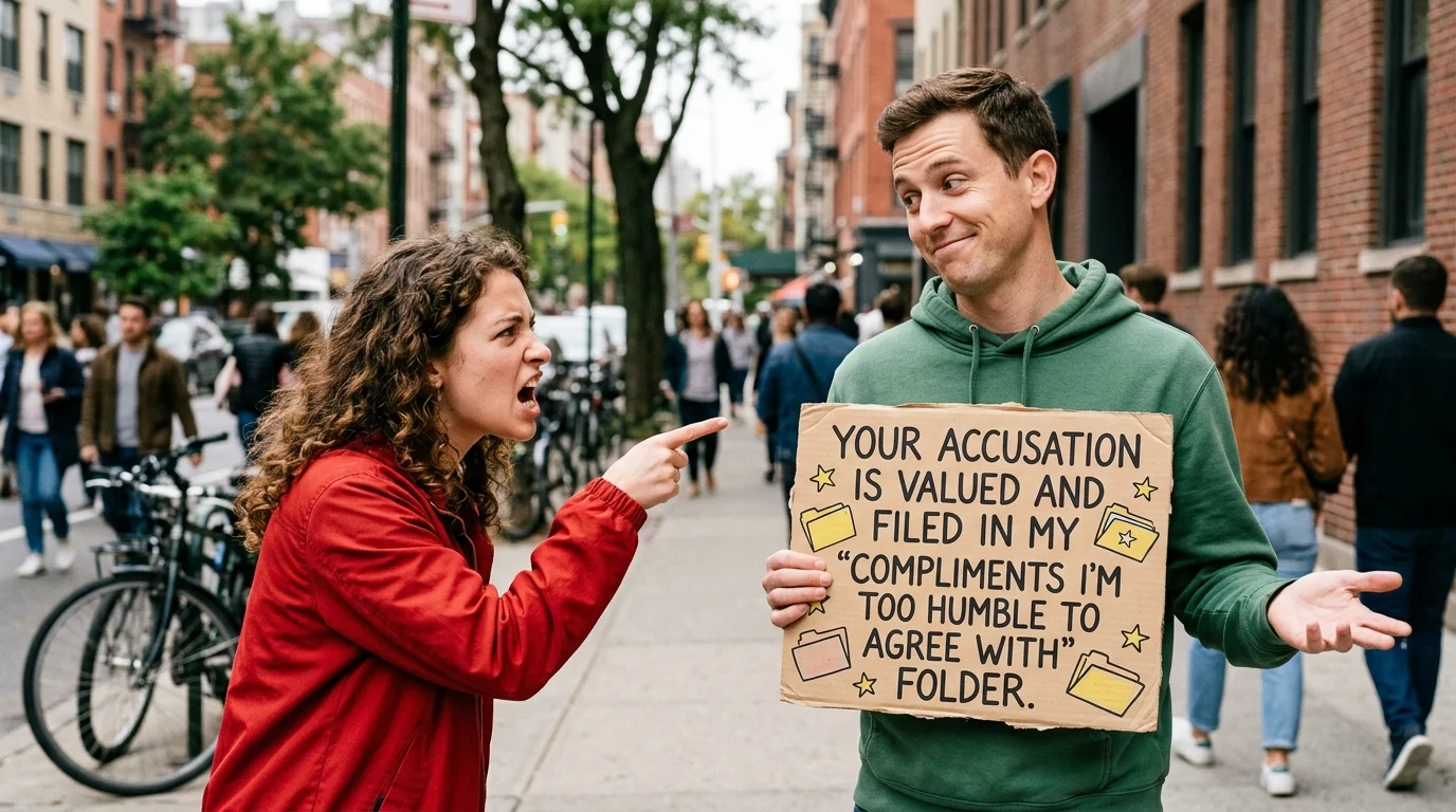 Hilarious Comebacks for Big Ego Accusations Savage Replies
