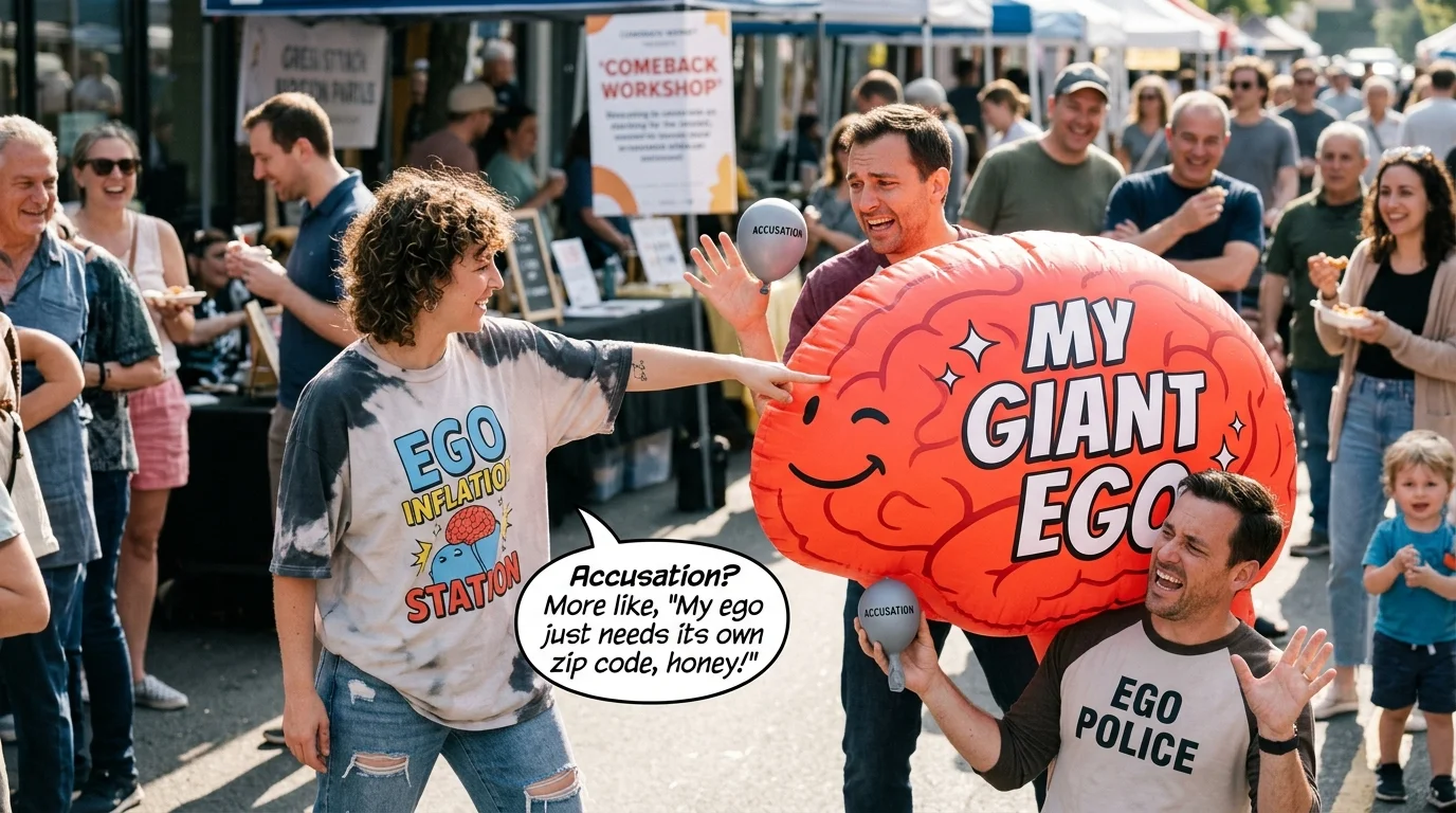 Hilarious Comebacks for Big Ego Accusations