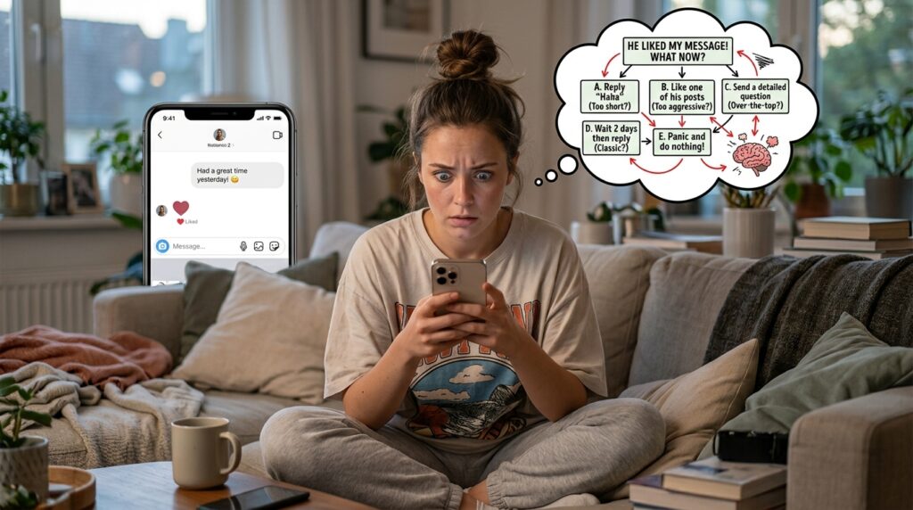 Respond to a Liked Message on Instagram