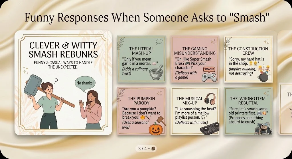Funny Responses When Someone Asks
