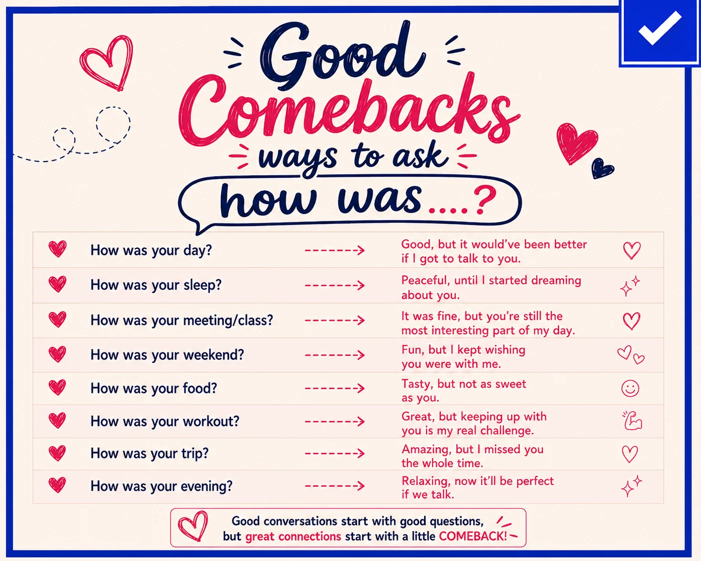 Good comebacks